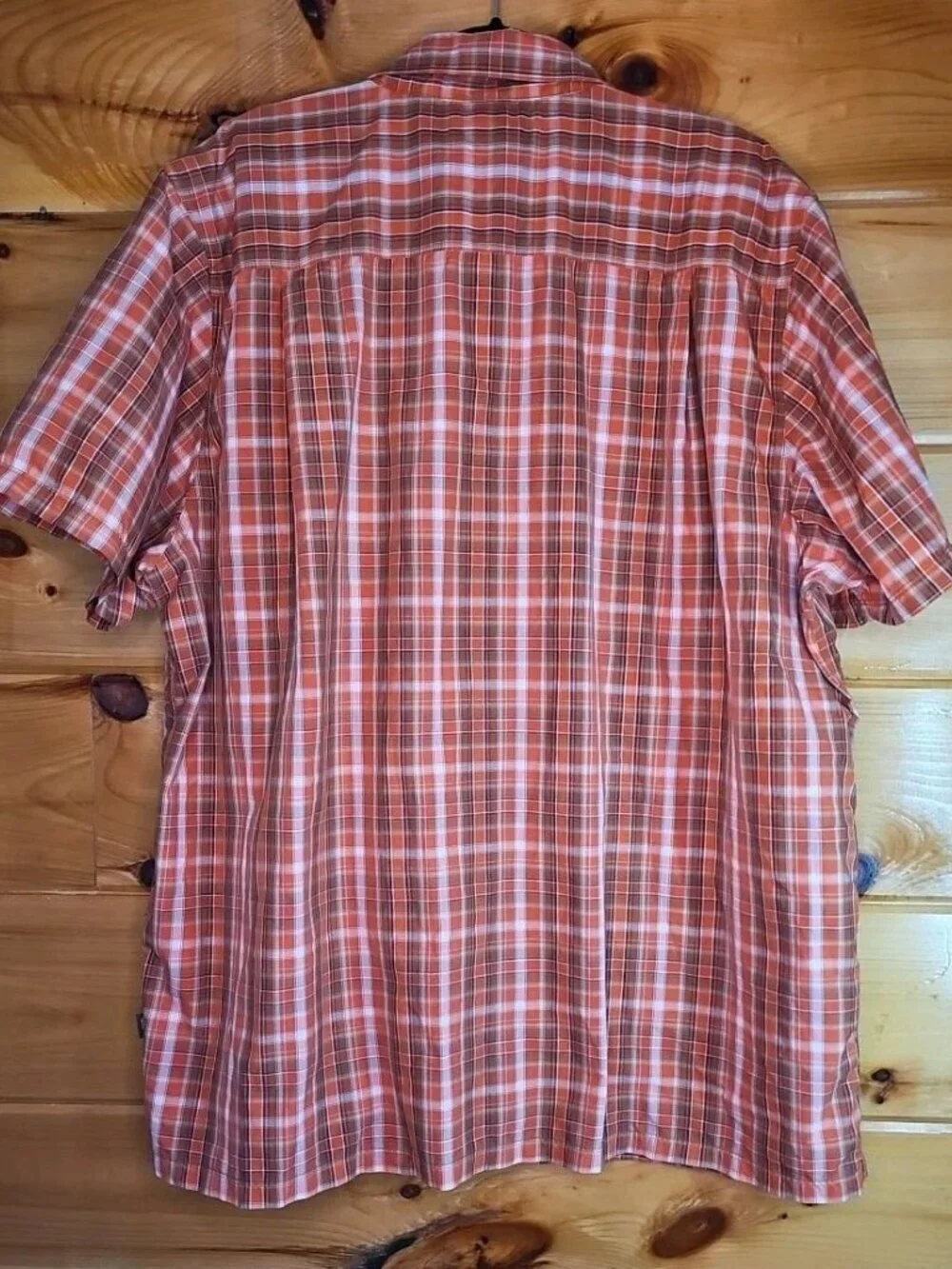 The North Face Shirt Men’s Size XXL Plaid Short Sleeve Lightweight Button Up